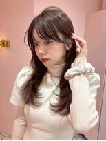 ボタン シブヤ(VOTAN SHIBUYA) ショコラブラウンとレイヤーで甘めhair♪.・