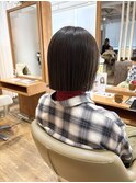 切りっぱなしボブ