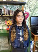 キッズ外国人風カーリーパーマ