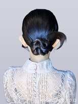 アールエーサロンモノクロ 秋葉原(RA SALON モノクロ)&nbsp;【お呼ばれヘア】カチモリお団子ヘア