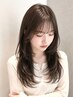 【7月限定】顔周りカット+うる艶カラー+高保湿3STEPトリートメント¥10400