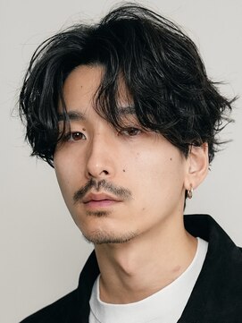 フィフス 天神大名(fifth) 天神大名メンズパーマシャドウパーマシースルーマッシュウルフ
