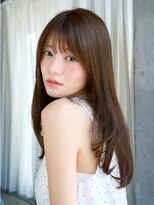 レノラ 髪質改善カラー 本町(LENORA) ハッシュカットワンホンレイヤーロングレイヤー