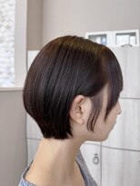 エムサロン 前橋川原(emusalon)&nbsp;似合わせショートカット/ラベンダーグレージュ