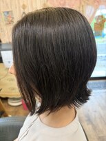 ヘアドゥアイザワ(Hair-do AIZAWA) 大人可愛いくてお手入れも楽♪切りっぱなし風ボブ
