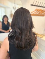 アミュレ ヘア サロン(Amule hair salon)&nbsp;ミセスロングローレイヤーアッシュブラウングレイ下北沢経堂