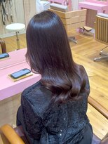 ロア バイ アヴァンス 天王寺店(Lowa by avance.)&nbsp;【ピンクブラウン】×【艶髪】×【ミディアム】×【髪質改善】