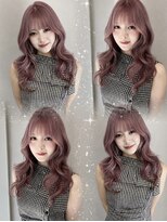 エミーバイモアムー(Emmie byMoremuu)&nbsp;【あいり】大人ガーリーピンク×韓国ウェーブ
