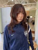 キュオンシア(CUEON. ciea)&nbsp;ハッシュレイヤー×オレンジカラー