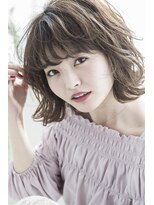 ミエルヘアーブラン(miel hair blanc)&nbsp;ゆるふわミディ【miel hair blanc】
