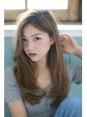 ☆Zina☆流しバングイノセントエアリーロング３