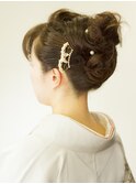 結婚式用ヘアセット