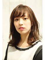 アルト(Alto)&nbsp;小顔カワイイ外ハネ大人くびれミディ【渋谷　明治神宮前　原宿】