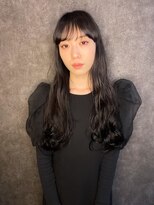 ジェスター(JESTER)&nbsp;透け感ダークトーン　ロングヘア