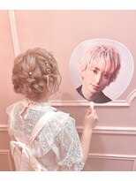 グルーヴ グルーヴ フェエリー(groove groove feerie)&nbsp;さっくん担にボブでもできるヘアセット！新宿歌舞伎町美容室