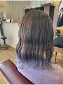 裾カラーパープル