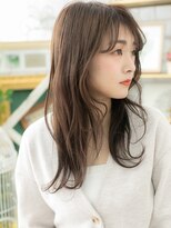 カバーヘア イヴ 戸頭店(COVER HAIR EVE)&nbsp;シースルーバング外国人風ゆるふわプリカールa戸頭20代30代40代