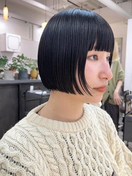 オーイット(ooit) ＊切りっぱなし×パッツンボブ＊