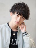 束感/ツーブロック/短髪/刈り上げ/センターパート/モテる/黒髪
