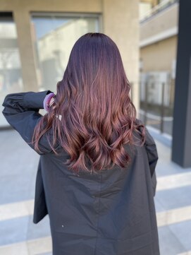 ジュジュル 稲毛本店(jujur) イメチェン/チェリーブラウン/フェミニン/ブリーチ/稲毛