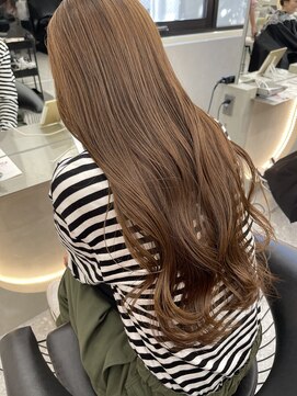 ロンド マーレ 天神大名店(Lond mare) 韓国くびれヘア 韓国巻き 韓国風ヘア 前髪 顔まわりレイヤー