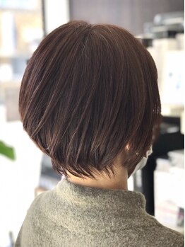 フェイス 延岡店(face)の写真/脱白髪染めへ…カラーする度綺麗になる施術も大好評!育児や家事プライベートなど頑張る忙しい女性を応援!