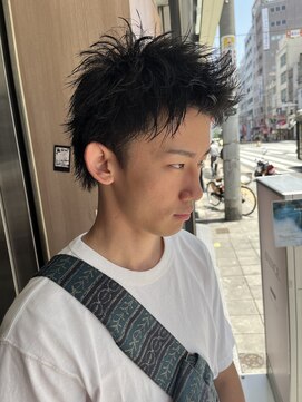 アヴァンス 天王寺店(AVANCE.) 【松元担当】スパイキーショートウルフ