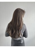 大人なアッシュ系カラー