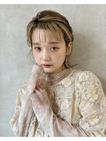 ミューバイケンジ(miu by KENJE)&nbsp;miu&伊藤夏海 イヤリングカラー×インナーカラー◎