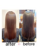 髪質改善ストレートエステ