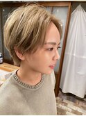 ハイトーンハンサムショート