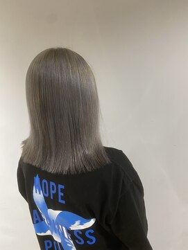 アンクー(Ankh) シルバーベージュ 切りっぱなし