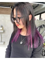 ビジュ(bijou)&nbsp;インナーカラー×バイオレット