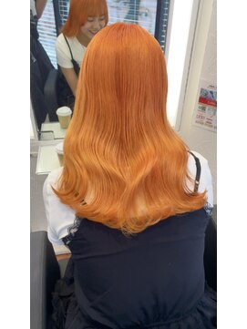 ジュイル シブヤ(JEWIL SHIBUYA) ブリーチ1回で叶える♪オレンジカラー