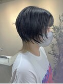 ウルフカット メンズライク　中性ウルフ　マッシュウルフ
