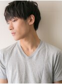 20代30代アースカラー学生くせ毛風スマートマッシュV上尾