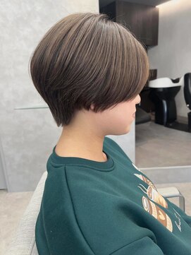 ルネ 北千住(Renee) くすみベージュ_くびれショート_ハンサムショート