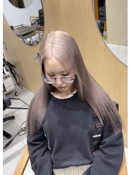 スタン 渋谷(Stam) ミルクティーベージュ[渋谷駅/ダブルカラー/小顔/ワンレン]