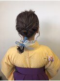 【卒業ヘア】袴に合うゆるふわ卒業式ヘア