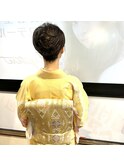 訪問着着付け&ヘアセット