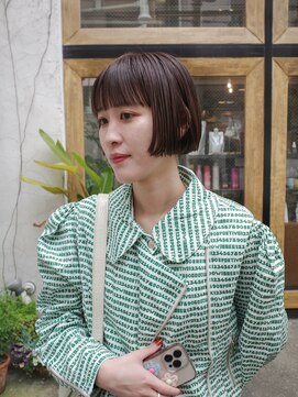 マッシュ 北堀江(MASHU) コンパクトなアメリ風　ミニボブ