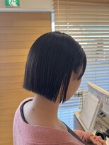 オーガニックエコ 川越(organic+eco)&nbsp;20代30代40代大人ストレートミニボブ♪
