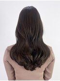 ロング顔周りレイヤーくびれヘア_ba539242