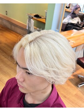 アン ブリーチ(UN BLEACH) 【ブリーチカラー】ホワイトブロンド