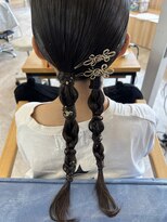 ヌール(Nuru)&nbsp;ツイン編みおろし