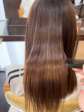 ホク 神崎川(hoku) 美髪矯正柔からストレートロング