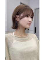 サンド 鹿児島中央(sand)&nbsp;ボブ/韓国ボブ/タッセルボブ/イメチェン/似合わせカット]