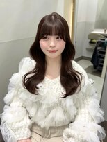 パルス ギンザ(PULSE ginza)&nbsp;チョコカラー レイヤーカット 韓国ヘア