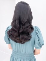 レノラ 本町(LENORA) 美髪ミディアムレイヤーカットデジタルパーマチェリーブラウン