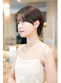 髪質改善*大人ナチュラルショートハッシュカット*【Zina南船橋】